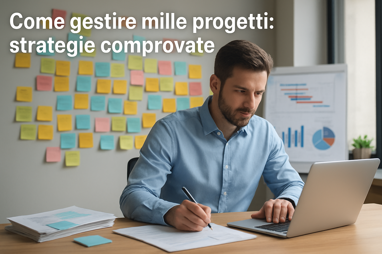 Come gestire mille progetti: strategie comprovate