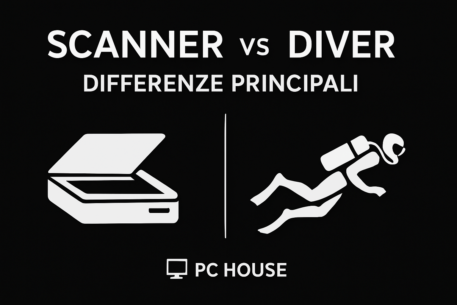 Scanner vs Diver: differenze principali